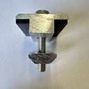 35mm MidClamp with Rubber (30/32mm Compatible)