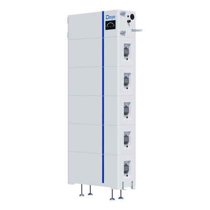 Deye 25.6kWh (5× AI-W5.1-B) Low Voltage Stackable Battery