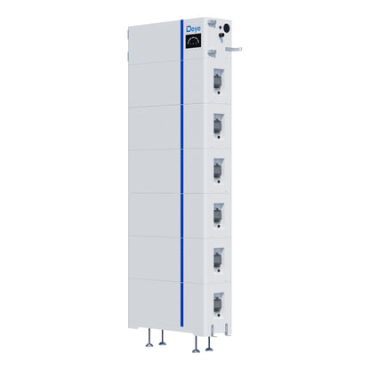 Deye 30.72kWh (6× AI-W5.1-B) Low Voltage Stackable Battery
