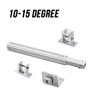 Adjustable 10-15° Tilt Rear Leg