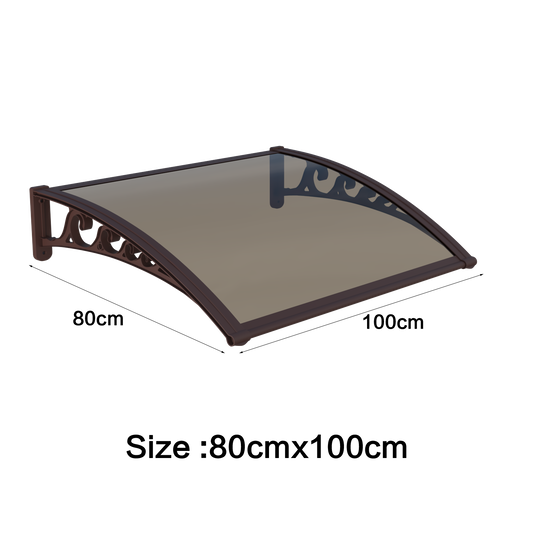 Outdoor 80×100cm Window & Door Awning