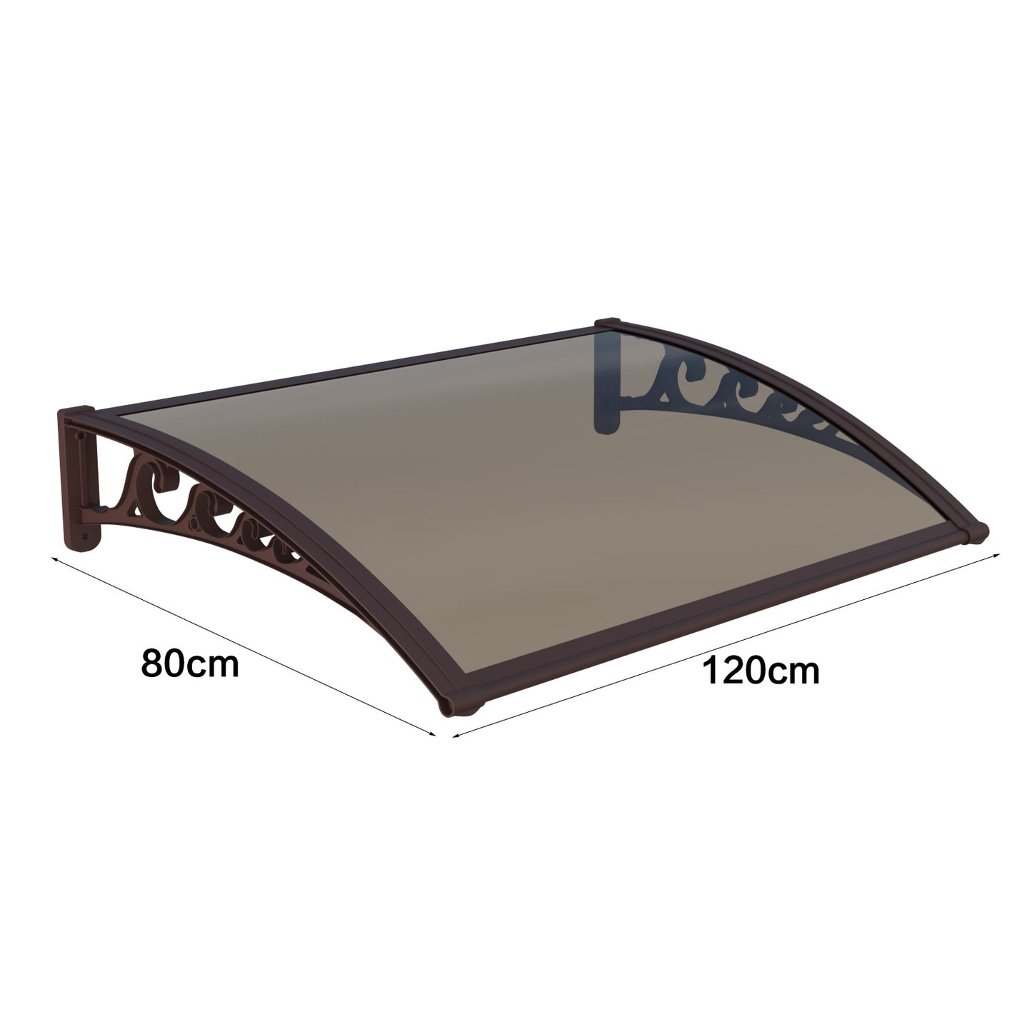 Outdoor 80×120cm Window & Door Awning